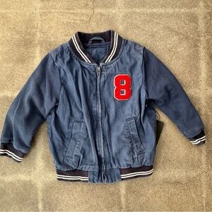 Kids Letterman Style Bomber